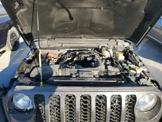 2024 Jeep Wrangler Sport S with VIN 1C4PJXDG9RW204575, listed as a Copart auction lot 46354145 with 29,874 mi miles and Salvage title. Bid and sale history available at DreamBid. Image 12.