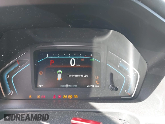 2019 Honda Odyssey Elite with VIN 5FNRL6H99KB091617, listed as a IAAI auction lot 41719807 with 93,775 mi miles and . Bid and sale history available at DreamBid. Image 7.