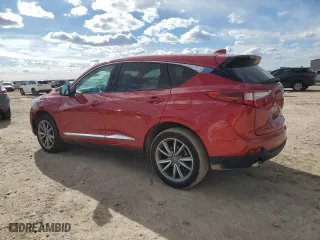 2019 Acura RDX w/Technology Pkg with VIN 5J8TC1H55KL003800, listed as a Copart auction lot 41853495 with 38,850 mi miles and Salvage Title. Bid and sale history available at carsss.com. Image 2.