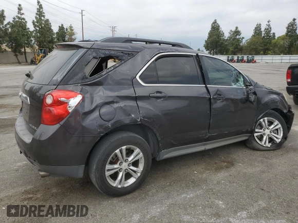 2013 Chevrolet Equinox LT with VIN 2GNFLDE39D6228935, listed as a Copart auction lot 54692495 with 153,686 mi miles and Salvage Title. Bid and sale history available at DreamBid. Image 3.