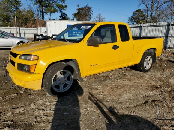 2005 Chevrolet Colorado LS ZQ8 with VIN 1GCCS196258119438, listed as a Copart auction lot 85869924 with 191,811 mi miles and Clean Title. Bid and sale history available at carsss.com. Image 1.