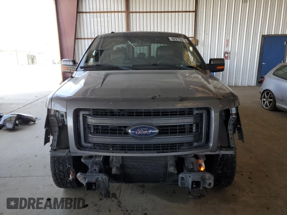 2013 Ford F-150 XL with VIN 1FTFW1ET6DKF80205, listed as a Copart auction lot 62275075 with 177,017 mi miles and Salvage title. Bid and sale history available at DreamBid. Image 5.