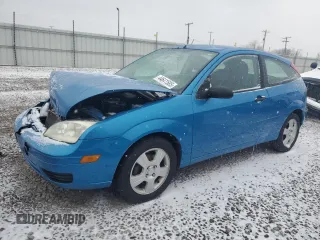 2007 Ford Focus S with VIN 1FAHP31NX7W178022, listed as a Copart auction lot 44641585 with Not Provided miles and Salvage Title. Bid and sale history available at carsss.com. Image 1.