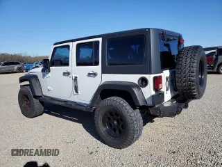 2012 Jeep Wrangler Unlimited Sport with VIN 1C4BJWDG2CL257437, listed as a Copart auction lot 49257965 with 141,695 mi miles and Clean title. Bid and sale history available at DreamBid. Image 2.