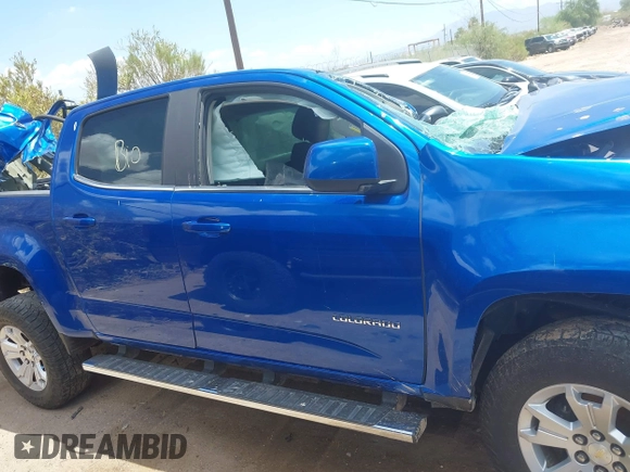 2019 Chevrolet Colorado 2WD LT with VIN 1GCGSCEN1K1305373, listed as a IAAI auction lot 42708560 with Not provided miles and . Bid and sale history available at DreamBid. Image 13.