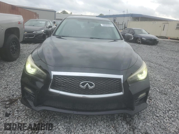 2014 Infiniti Q50 Hybrid Sport with VIN JN1AV7AP0EM691754, listed as a Copart auction lot 56005975 with 176,845 mi miles and Clean Title. Bid and sale history available at DreamBid. Image 5.