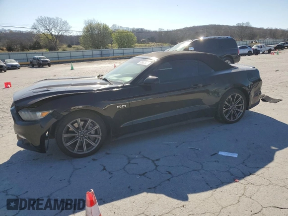 2015 Ford Mustang GT Premium with VIN 1FATP8FF6F5323800, listed as a Copart auction lot 50662865 with 103,673 mi miles and Clean Title. Bid and sale history available at carsss.com. Image 1.