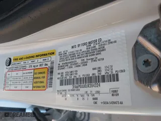 2018 Ford Fusion Hybrid S with VIN 3FA6P0UU0JR204324, listed as a IAAI auction lot 41312303 with 100,527 mi miles. Bid and sale history available at carsss.com. Image 9.