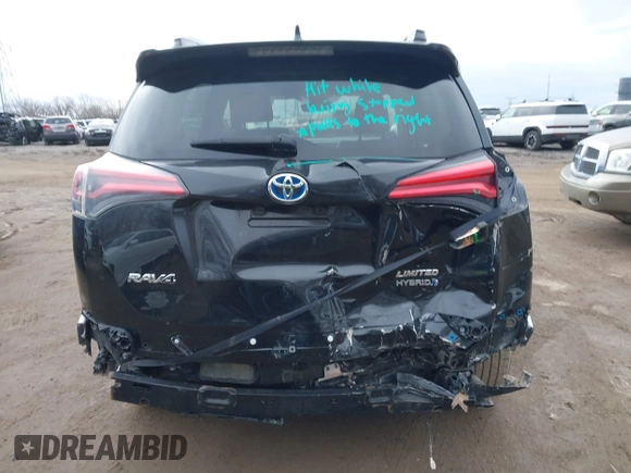 2017 Toyota RAV4 Hybrid Limited with VIN JTMDJREV7HD136797, listed as a IAAI auction lot 41733609 with 131,162 mi miles. Bid and sale history available at carsss.com. Image 17.
