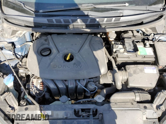 2014 Hyundai Elantra SE z VIN KMHDH4AE4EU190781, wystawiony jako Copart lot #57741175 z przebiegiem 147 410 mil mil oraz Szkoda całkowita • Salvage title. Historia ofert i sprzedaży dostępna na DreamBid. Obrazek 11.