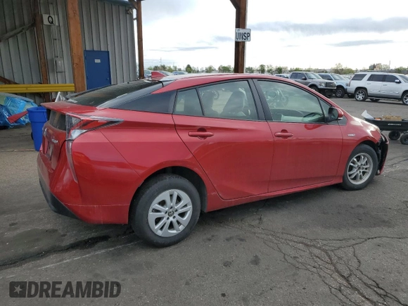 2016 Toyota Prius Two with VIN JTDKBRFU4G3516422, listed as a Copart auction lot 54629045 with 79,228 mi miles and Salvage Title. Bid and sale history available at DreamBid. Image 3.