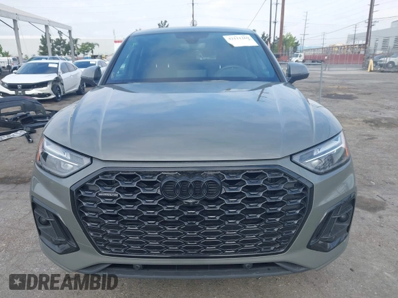 2023 Audi Q5 Sportback S line Premium Plus with VIN WA15AAFY2P2186641, listed as a IAAI auction lot 42111269 with 33,705 mi miles and . Bid and sale history available at DreamBid. Image 13.