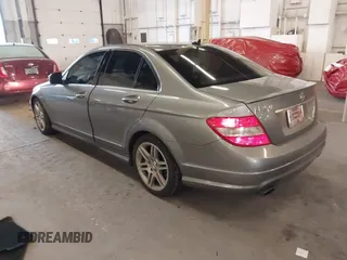 2009 Mercedes-Benz C-Class 3.5L Sport with VIN WDDGF56X09F203811, listed as a IAAI auction lot 41379469 with 138,617 mi miles. Bid and sale history available at carsss.com. Image 3.