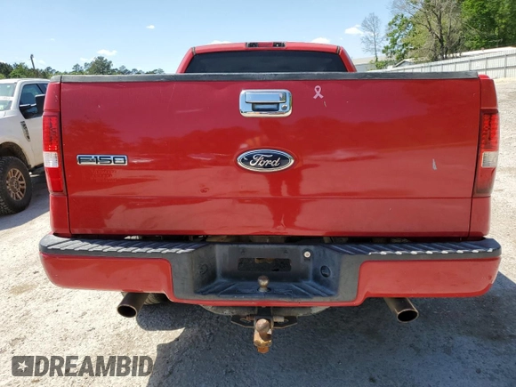 2004 Ford F-150 STX with VIN 1FTRX12W24NC59852, listed as a Copart auction lot 51865715 with Not Provided miles and Salvage Title. Bid and sale history available at carsss.com. Image 6.