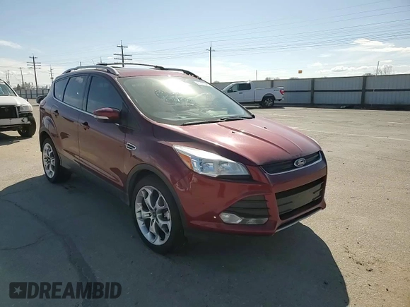 2014 Ford Escape Titanium with VIN 1FMCU9J94EUA22162, listed as a Copart auction lot 47311545 with 132,201 mi miles and Salvage Title. Bid and sale history available at DreamBid. Image 11.