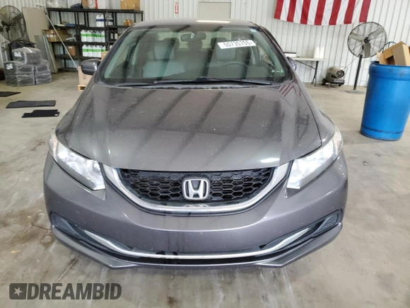 2015 Honda Civic Sedan LX with VIN 2HGFB2F59FH561516, listed as a Copart auction lot 50730755 with 103,934 mi miles and Salvage Title. Bid and sale history available at carsss.com. Image 5.