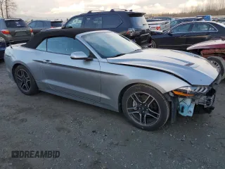2021 Ford Mustang EcoBoost with VIN 1FATP8UHXM5121804, listed as a Copart auction lot 38404153 with 44,025 mi miles. Bid and sale history available at carsss.com. Image 4.