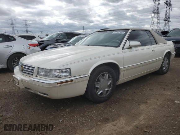 2002 Cadillac Eldorado ESC with VIN 1G6EL12Y52B103303, listed as a Copart auction lot 53337965 with 98,007 mi miles and Clean Title. Bid and sale history available at DreamBid. Image 1.