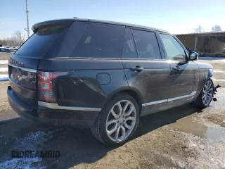 2017 Land Rover Range Rover с VIN SALGS2FEXHA334025, выставлен на аукционе Copart как лот 41811675 с пробегом 57 527 миль миль и Списание • Salvage title. История ставок и продаж доступна на DreamBid. Изображение 3.