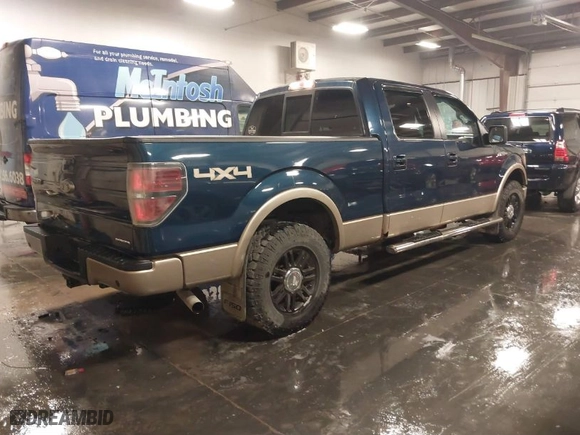 2013 Ford F-150 XL with VIN 1FTFW1EF7DFA74448, listed as a IAAI auction lot 40944246 with 183,001 mi miles. Bid and sale history available at carsss.com. Image 4.