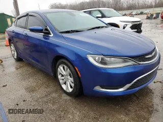 2015 Chrysler 200 Limited with VIN 1C3CCCAB6FN586726, listed as a Copart auction lot 42732915 with 123,370 mi miles and Salvage Title. Bid and sale history available at carsss.com. Image 4.
