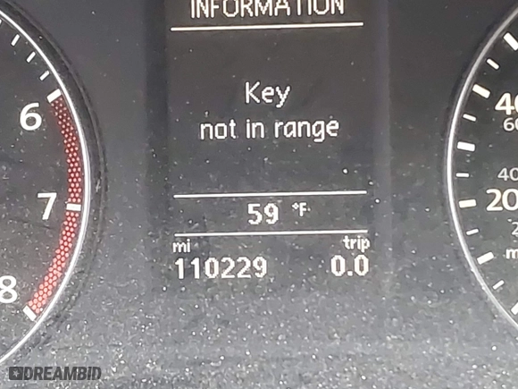 2013 Volkswagen Passat SE with VIN 1VWBP7A33DC114324, listed as a IAAI auction lot 41609521 with 110,229 mi miles. Bid and sale history available at carsss.com. Image 15.