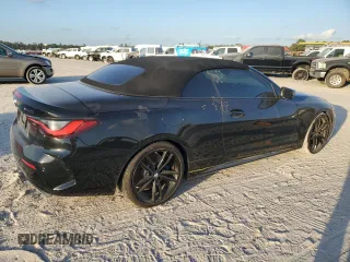2024 BMW 4 Series M440i with VIN WBA53AT05RCP27562, listed as a Copart auction lot 77213334 with Not Provided miles and Salvage Title. Bid and sale history available at carsss.com. Image 3.