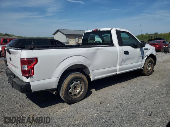 2019 Ford F-150 XL with VIN 1FTMF1CB4KKE70932, listed as a Copart auction lot 54523355 with 142,641 mi miles and Clean Title. Bid and sale history available at carsss.com. Image 3.