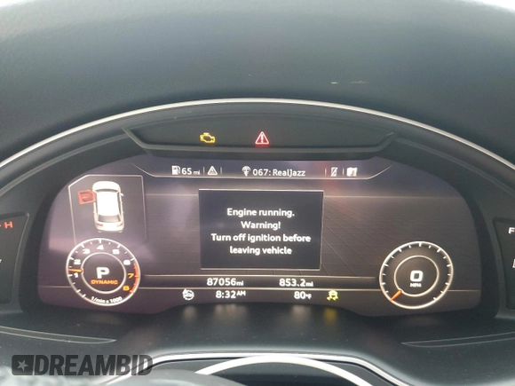 2017 Audi Q7 Premium Plus z VIN WA1LAAF78HD017115, wystawiony jako Copart lot #64700185 z przebiegiem 87 056 mil mil oraz Szkoda całkowita • Salvage title. Historia ofert i sprzedaży dostępna na DreamBid. Obrazek 9.