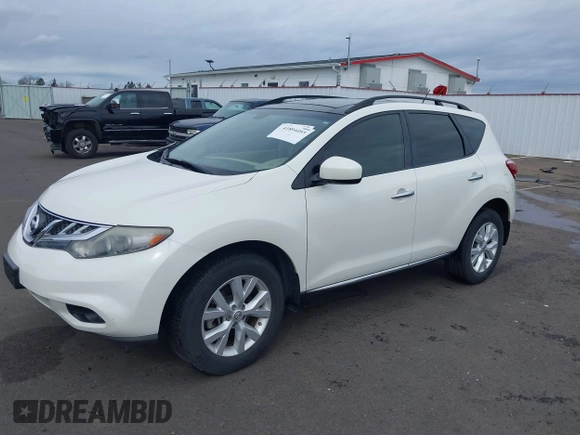 2014 Nissan Murano SL with VIN JN8AZ1MU5EW406054, listed as a IAAI auction lot 41894493 with 72,017 mi miles and . Bid and sale history available at carsss.com. Image 18.