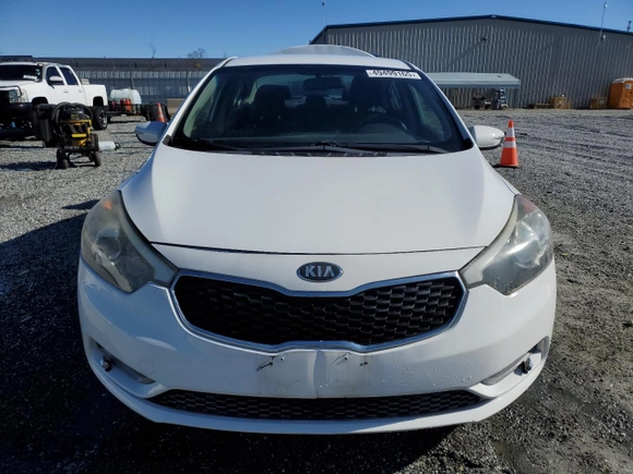 2015 Kia Forte LX with VIN KNAFX4A66F5330105, listed as a Copart auction lot 49499165 with 130,966 mi miles and Salvage Title. Bid and sale history available at carsss.com. Image 5.