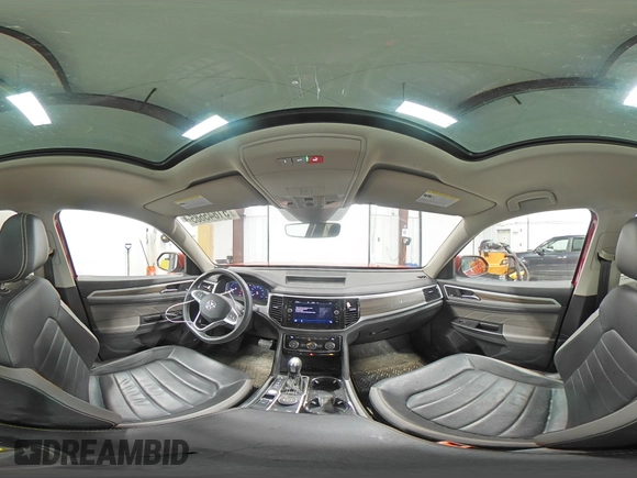 2021 Volkswagen Atlas SEL Premium with VIN 1V2TR2CA5MC542345, listed as a Copart auction lot 51845685 with 30,859 mi miles and Salvage title. Bid and sale history available at DreamBid. Image 14.