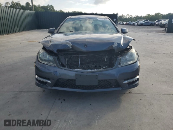 2012 Mercedes-Benz C 250 with VIN WDDGJ4HB4CF896481, listed as a Copart auction lot 55032045 with 170,327 mi miles and Salvage title. Bid and sale history available at DreamBid. Image 5.