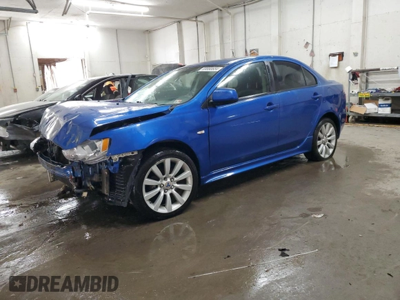 2011 Mitsubishi Lancer GTS with VIN JA32U8FW9BU004422, listed as a Copart auction lot 69990684 with 168,770 mi miles and Salvage Title. Bid and sale history available at DreamBid. Image 1.