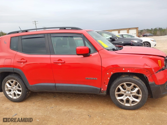 2017 Jeep Renegade Altitude with VIN ZACCJABB1HPF97308, listed as a IAAI auction lot 41768981 with 70,700 mi miles. Bid and sale history available at carsss.com. Image 6.
