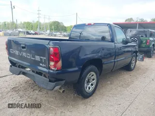 2006 Chevrolet Silverado 1500 Work Truck with VIN 3GCEC14X56G224380, listed as a IAAI auction lot 41864035 with 51,414 mi miles. Bid and sale history available at carsss.com. Image 4.