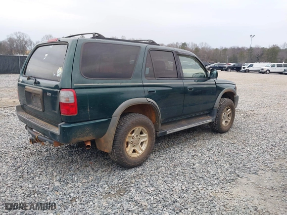 1999 Toyota 4Runner SR5 with VIN JT3HN86R4X0256990, listed as a IAAI auction lot 41314366 with 362,268 mi miles. Bid and sale history available at carsss.com. Image 4.