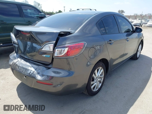 2012 Mazda 3 i Grand Touring with VIN JM1BL1W83C1643542, listed as a IAAI auction lot 42570322 with 204,004 mi miles and . Bid and sale history available at DreamBid. Image 4.