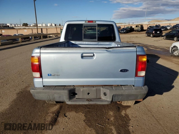 1998 Ford Ranger XL with VIN 1FTZR15U9WPB18692, listed as a Copart auction lot 80965834 with Not Provided miles and Salvage Title. Bid and sale history available at DreamBid. Image 6.