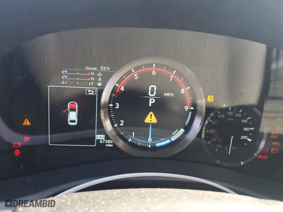 2016 Lexus GS F with VIN JTHBP1BL0GA001573, listed as a Copart auction lot 40607364 with NaN miles. Bid and sale history available at carsss.com. Image 9.