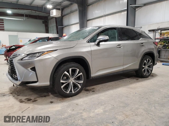 2017 Lexus RX with VIN 2T2BZMCA0HC060741, listed as a Copart auction lot 51634395 with 54,723 mi miles and Salvage Title. Bid and sale history available at carsss.com. Image 1.