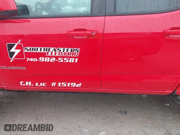 2018 Chevrolet Colorado 4WD LT with VIN 1GCGTCEN1J1265873, listed as a IAAI auction lot 42197734 with 119,115 mi miles and . Bid and sale history available at DreamBid. Image 15.