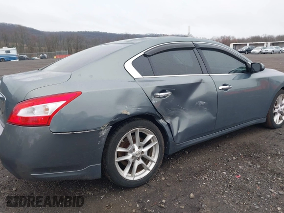 2009 Nissan Maxima SV with VIN 1N4AA51E89C853918, listed as a IAAI auction lot 41956138 with 116,410 mi miles and . Bid and sale history available at DreamBid. Image 6.