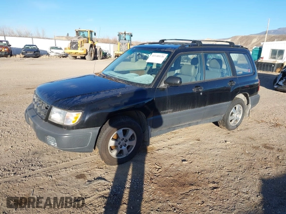 1998 Subaru Forester L with VIN JF1SF6352WH756026, listed as a IAAI auction lot 41140126 with 238,544 mi miles. Bid and sale history available at carsss.com. Image 2.