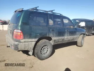 1999 Toyota Land Cruiser with VIN JT3HT05J1X0058581, listed as a Copart auction lot 46714255 with 229,128 mi miles and Salvage Title. Bid and sale history available at carsss.com. Image 3.