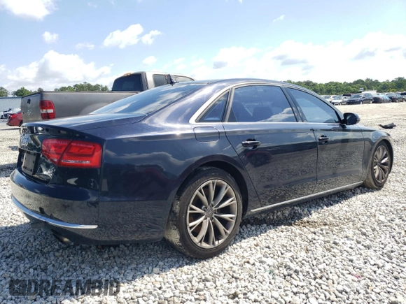 2011 Audi A8 z VIN WAURVAFD6BN013525, wystawiony jako Copart lot #57682755 z przebiegiem 248 492 mil mil oraz Czysty tytuł • Clean title. Historia ofert i sprzedaży dostępna na DreamBid. Obrazek 3.