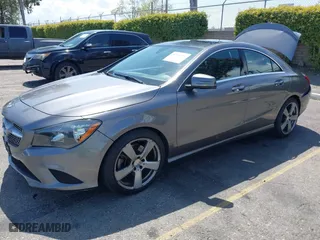 2015 Mercedes-Benz CLA-Class CLA 250 with VIN WDDSJ4EB4FN163193, listed as a IAAI auction lot 41958438 with 83,677 mi miles. Bid and sale history available at carsss.com. Image 18.