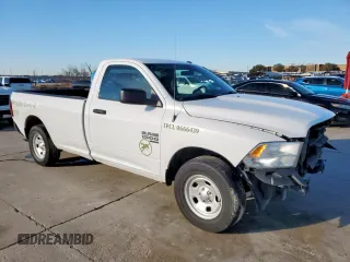 2021 Ram 1500 Tradesman with VIN 3C6JR6DG2MG547574, listed as a Copart auction lot 43134335 with 91,836 mi miles and Clean title. Bid and sale history available at DreamBid. Image 4.