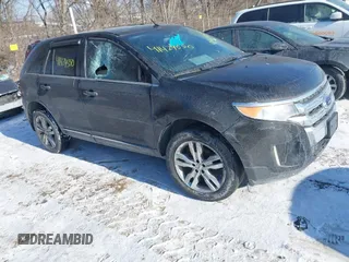 2013 Ford Edge Limited with VIN 2FMDK3KC2DBC49081, listed as a IAAI auction lot 41424550 with 121,258 mi miles. Bid and sale history available at carsss.com. Image 1.