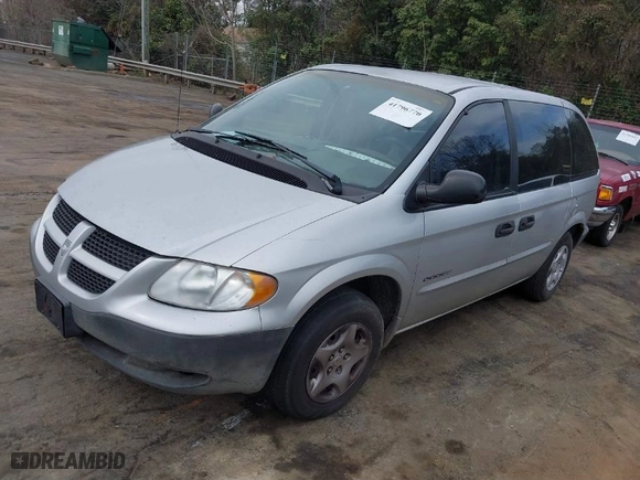 2001 Dodge Caravan SE with VIN 1B4GP25371B255014, listed as a IAAI auction lot 41796770 with 274,726 mi miles. Bid and sale history available at carsss.com. Image 2.